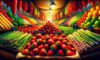 Vibrant Look for Colourful Food Displays: Essential Tricks