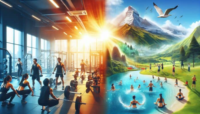 Athletes in Tokyo gym and New Zealand landscapes, empowered by 90% pure whey protein isolate.