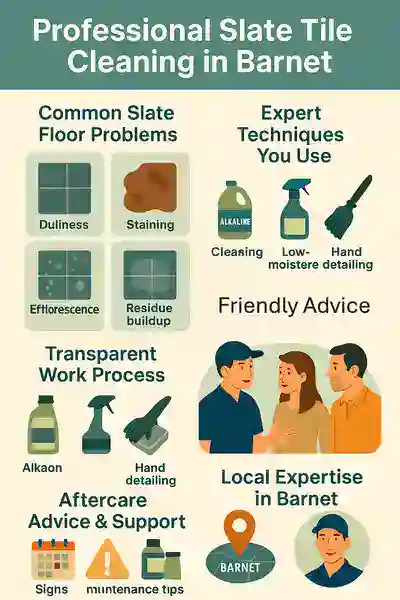 Slate Tile Cleaning Services in Barnet: Expert Assistance