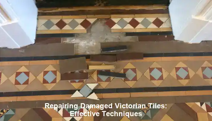 an image of Repairing Damaged Victorian Tiles: Effective Techniques