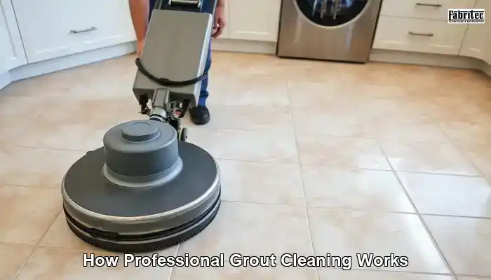 How professional grout cleaning works