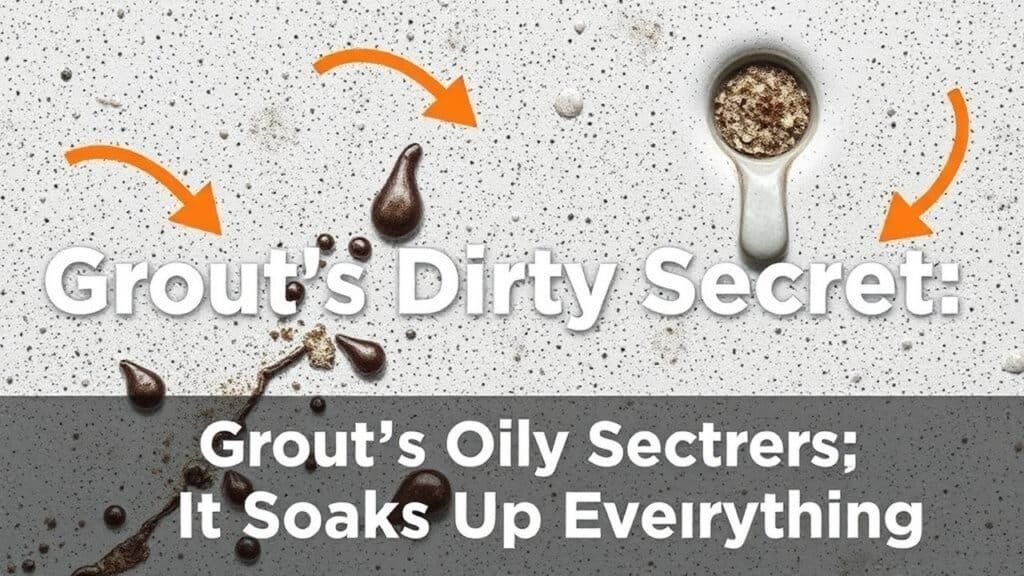 Grout’s Dirty Secret: It Soaks Up Everything