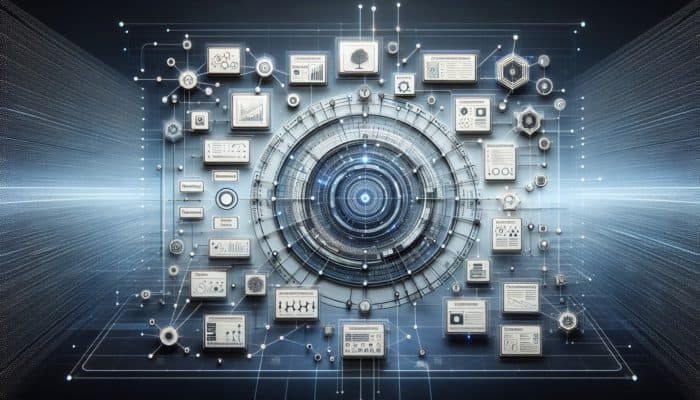 Structure Content for Scannability and User Experience: A digital interface with structured content, headings, and navigation, improving readability and engagement.