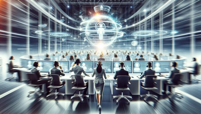 24/7 customer support center for car rental, handling calls, chats, emails, with FAQs and self-service options displayed.