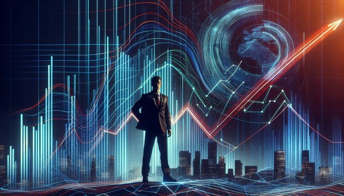 debt consolidation loan regulations in 2025: A Comprehensive Guide | DCL A person confidently stands before a chart showing debt consolidation into a single, downward-trending line in 2025.