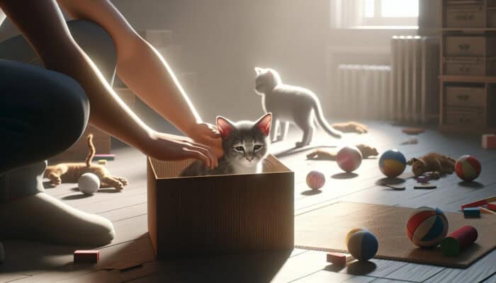 Building Trust in Shy Kittens for Confidence Boost