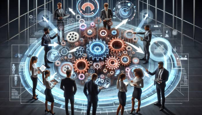 Feedback Loops Boosting Scaled Human VA Operations