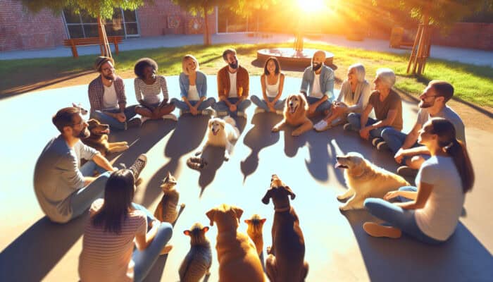 Building Connections in Sharing Circles: Pet Tales Unveiled