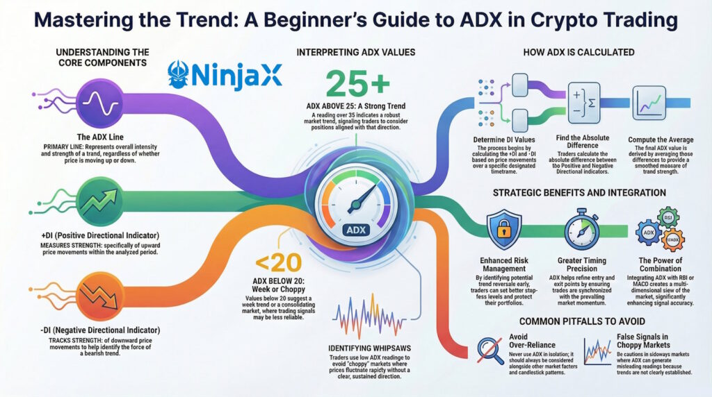 ADX in Crypto Trading: An Essential Guide for Beginners