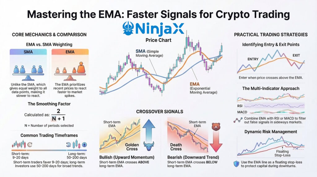 EMA in Crypto Trading: Essential Guide for New Traders