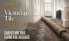 Victorian Tile Restoration Uncovered Beneath Old Carpet