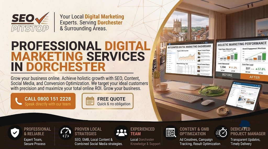 Digital Marketing Boost for Small Businesses in Dorchester