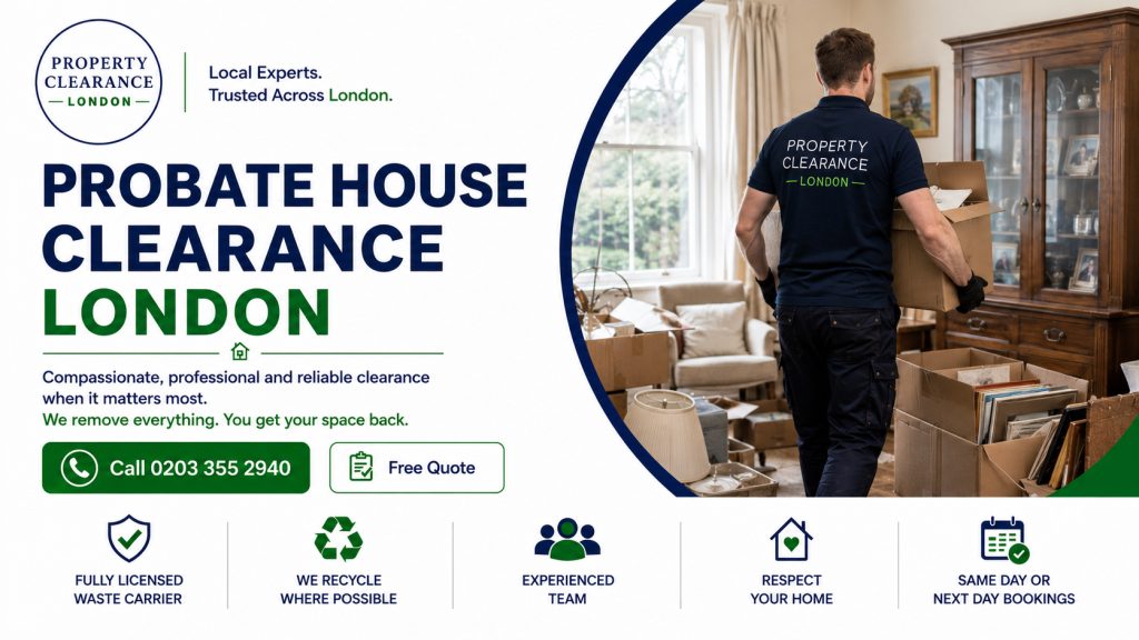 Probate House Clearance Services in London: Trusted Support
