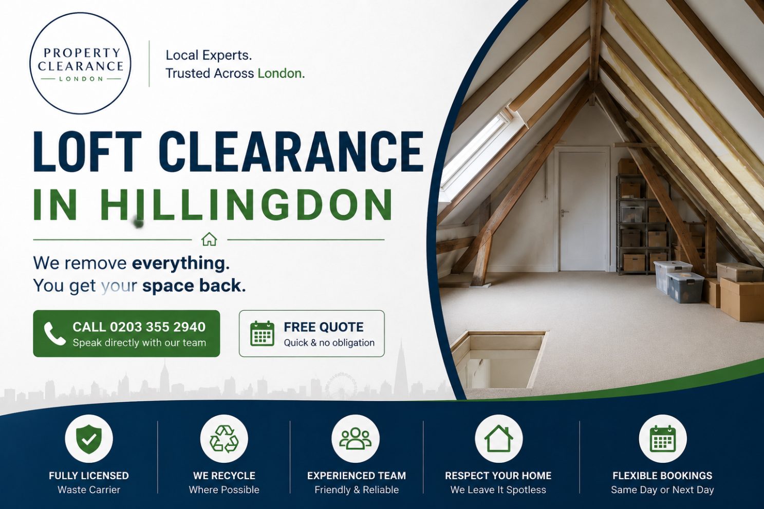 Loft Clearance in Hillingdon