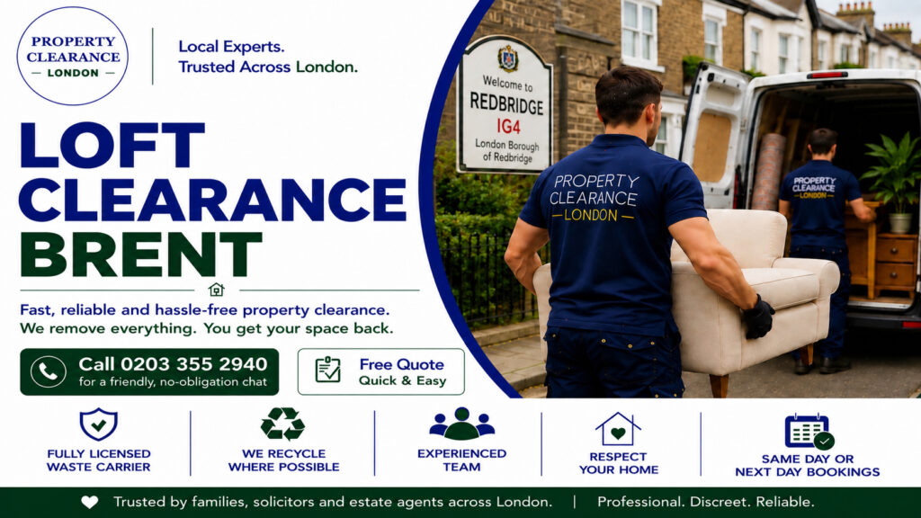 Loft Clearance Services in Brent: Trusted Experts Await